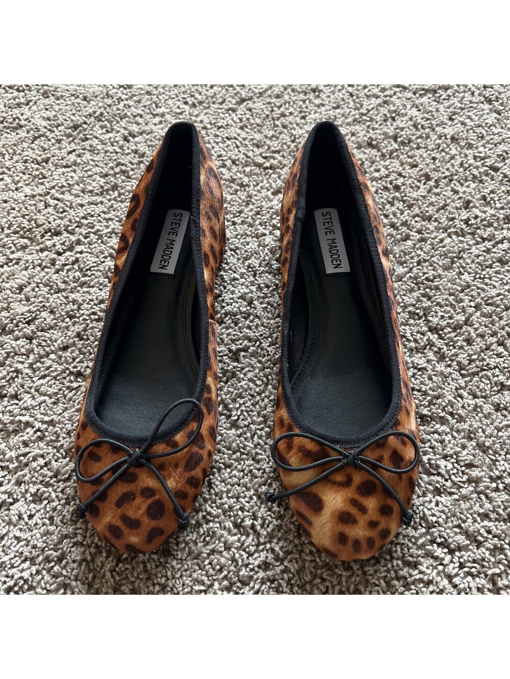 Steve Madden Animal Print Ballet Low Heel Slip On Size 8.5
